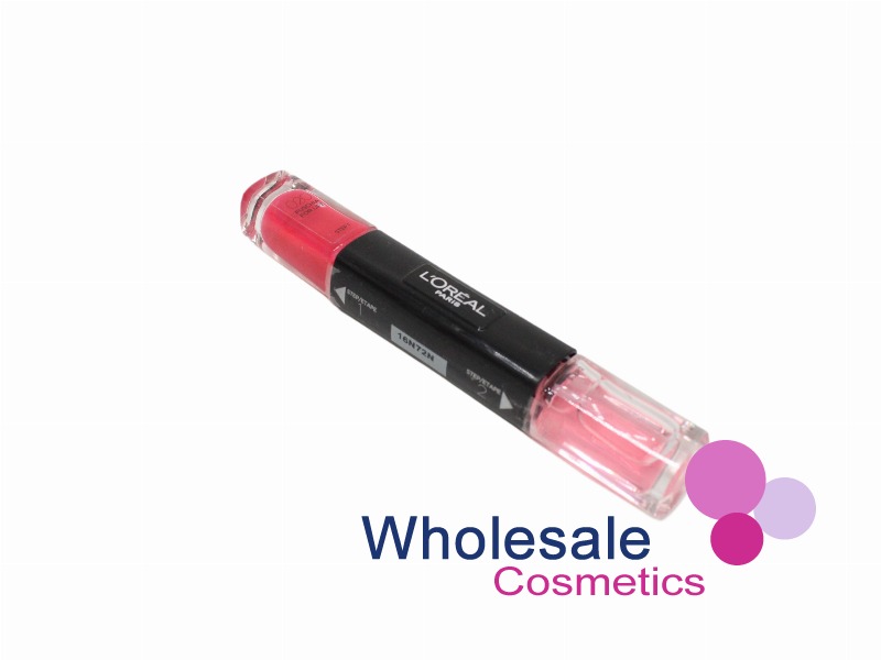 4 x L'Oreal Infallible Duo Nail Polish - 020 FUSCHIA FOR LIFE